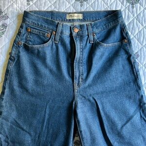 Women’s Madewell Perfect Vintage Wide-Leg Jean NWOT 27 Tall